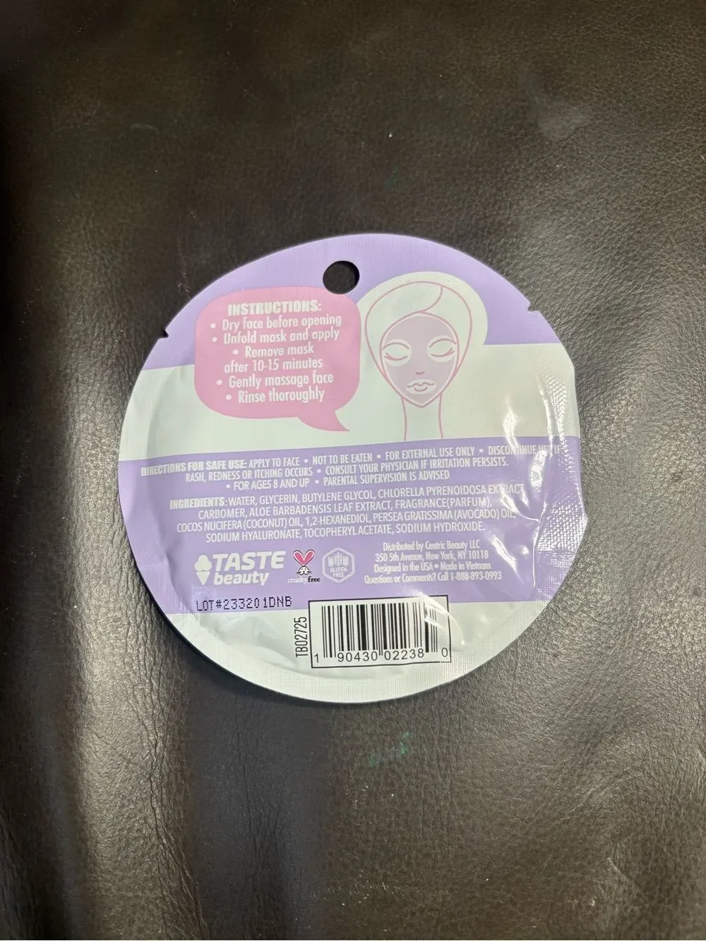 4 New Taste Beauty Scented Hydrating Facial Sheet Mask